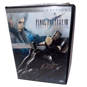 Final Fantasy VII Advent Children 2-Disc Special Edition DVD Anime Movie